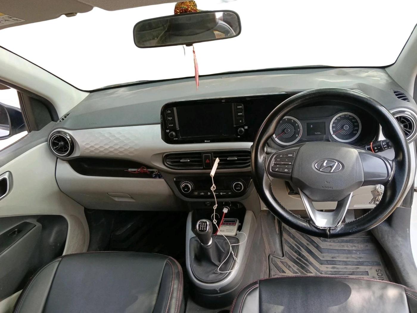 2021 Hyundai GRAND I10 NIOS SPORTZ 1.2 KAPPA VTVT CNG, CNG, Manual, 75,208 km, interior