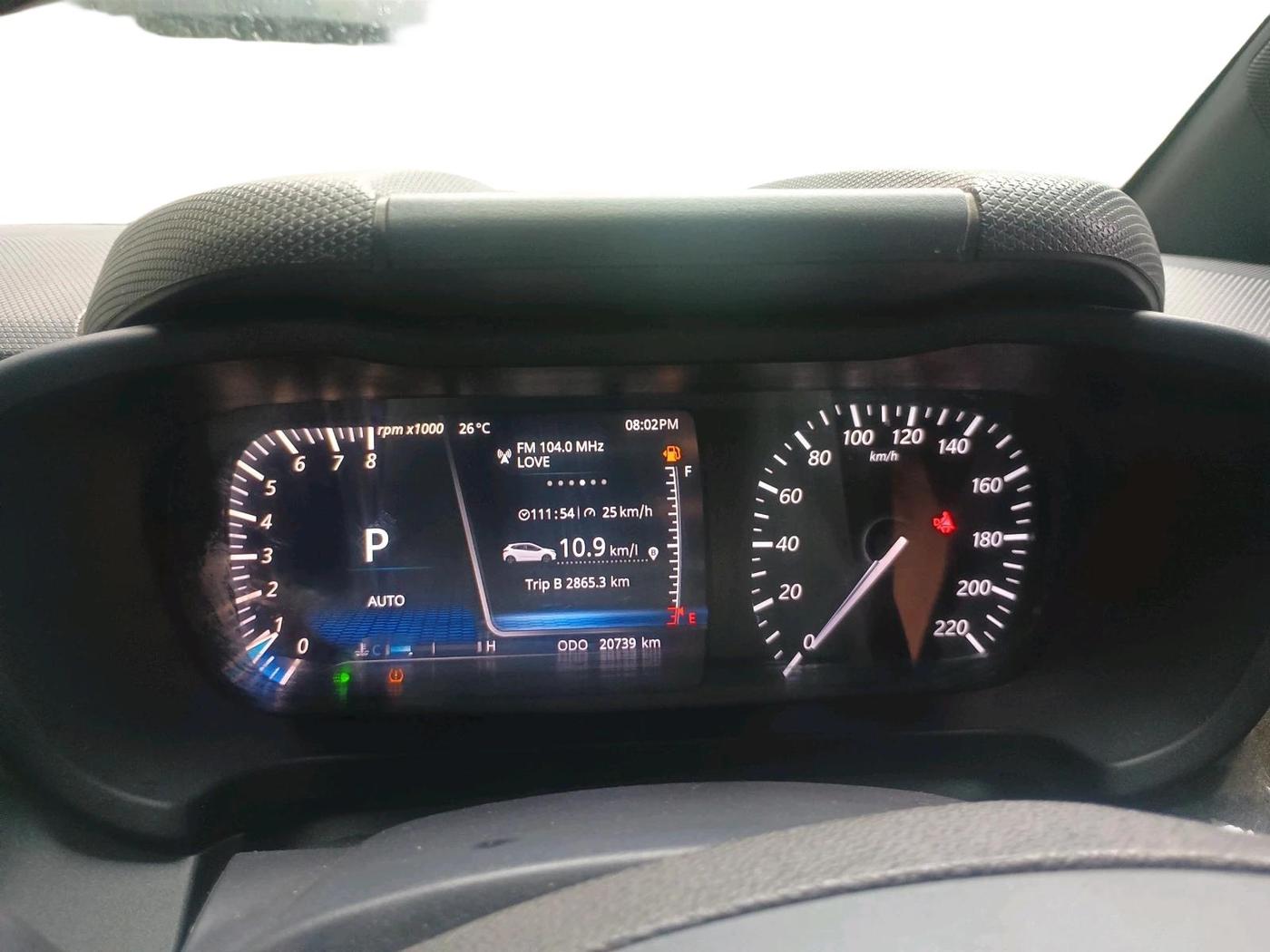 2022 Tata ALTROZ XZA PLUS DARK EDTION, Petrol, Automatic, 20,739 km, interior