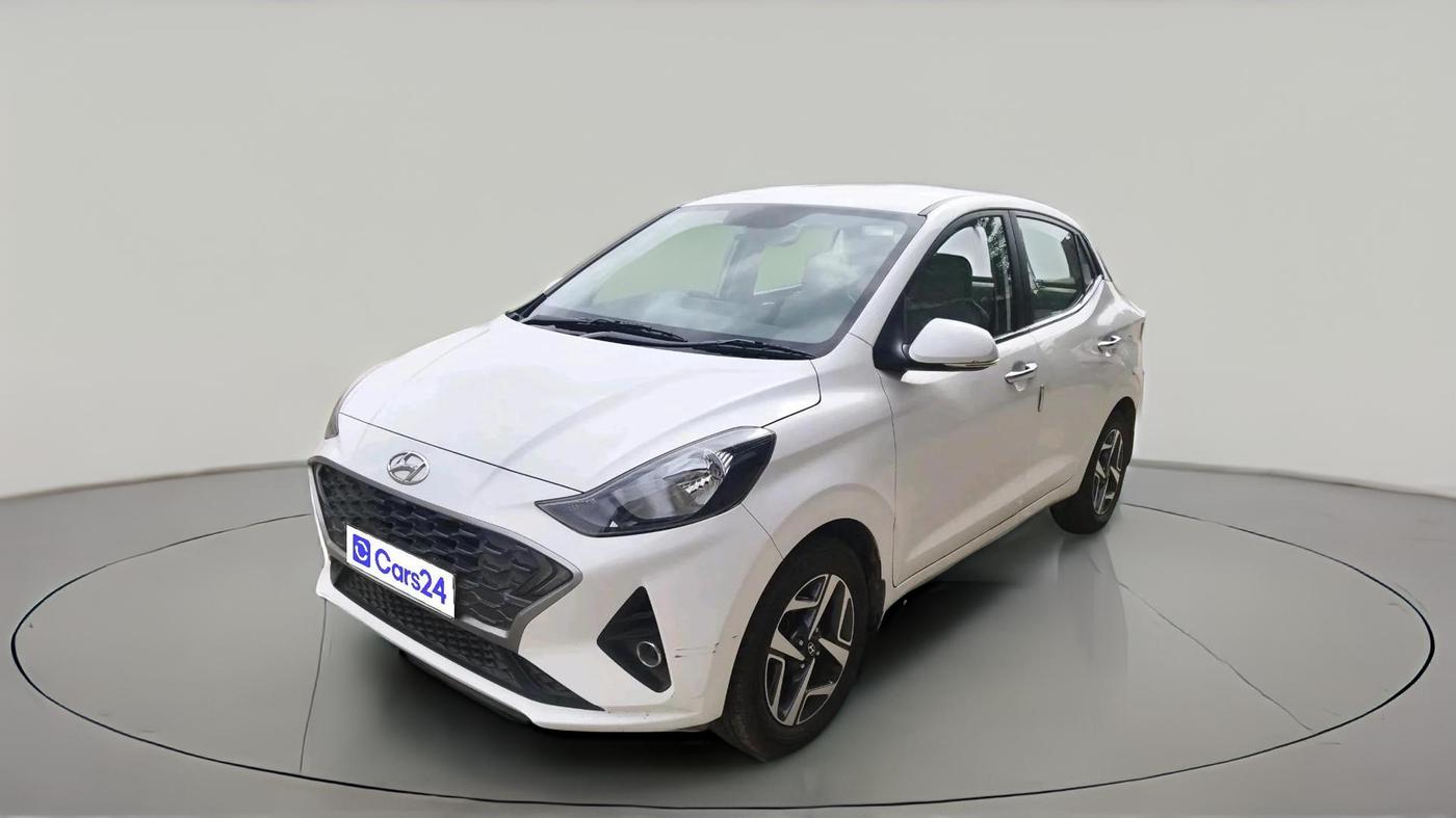 2021 Hyundai AURA SX 1.2, Petrol, Manual, 72,406 km, exterior