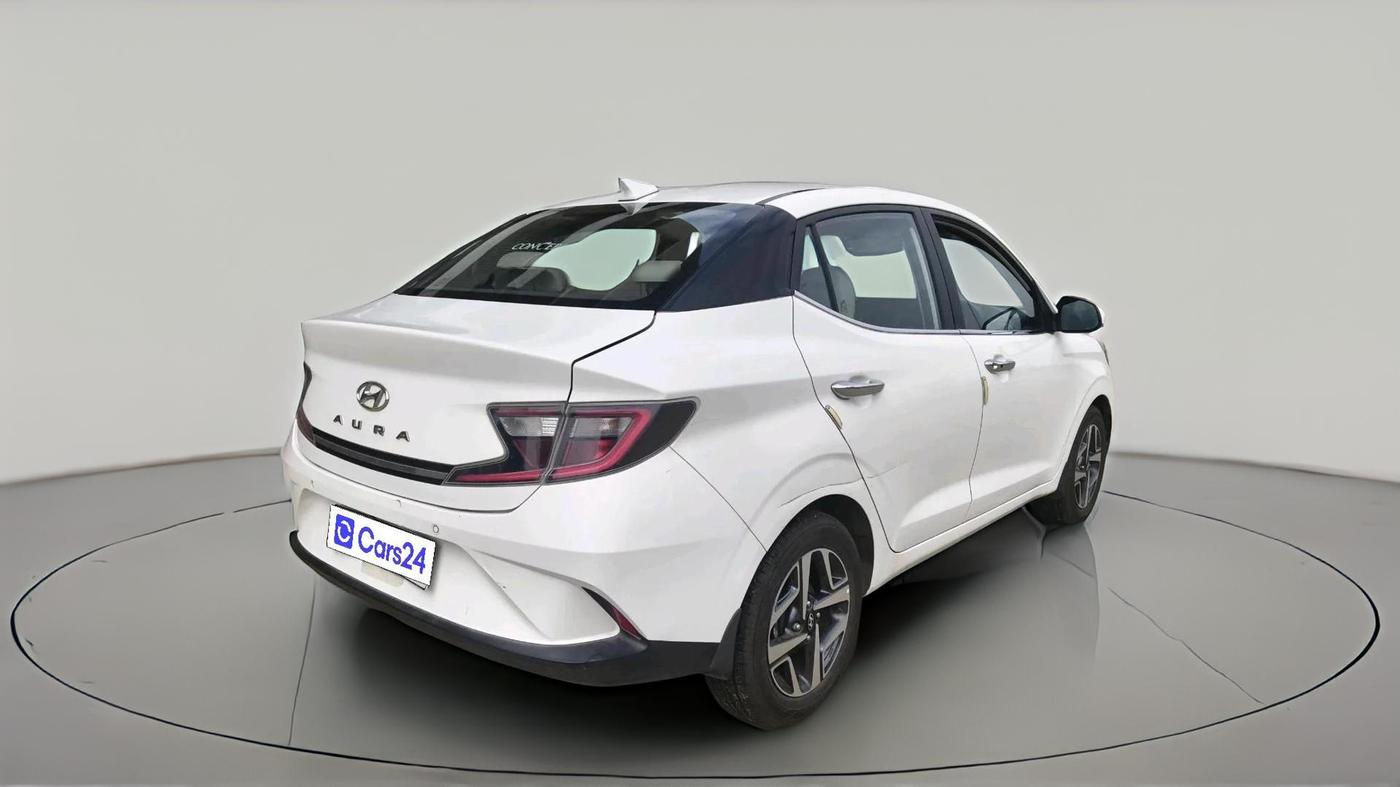 2021 Hyundai AURA SX 1.2, Petrol, Manual, 72,406 km, exterior