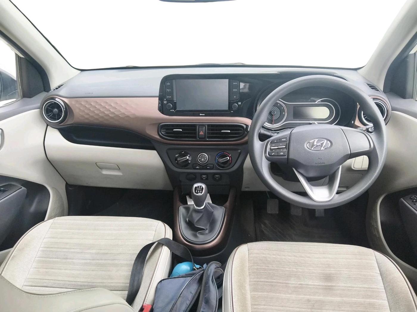 2021 Hyundai AURA SX 1.2, Petrol, Manual, 72,406 km, interior