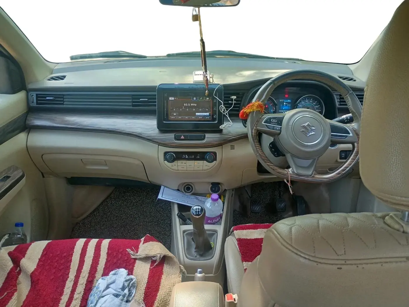 2019 Maruti Ertiga ZXI+ SHVS, Petrol, Manual, 81,398 km, interior