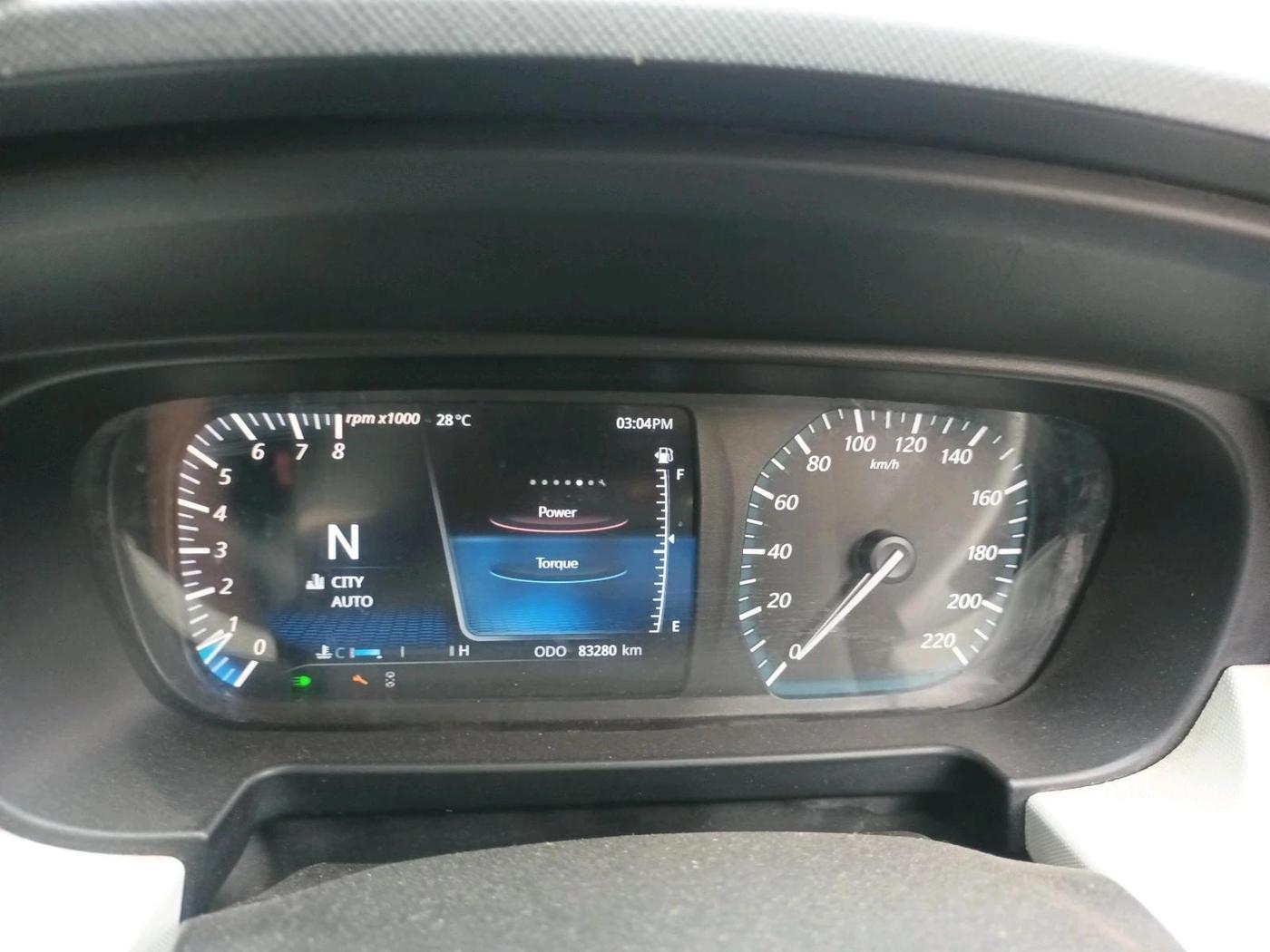 2021 Tata PUNCH CREATIVE  AMT, Petrol, Automatic, 83,280 km, interior