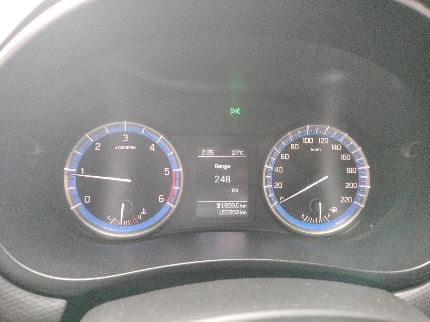 2016 Maruti S Cross ALPHA 1.3, Diesel, Manual, 1,52,353 km, interior