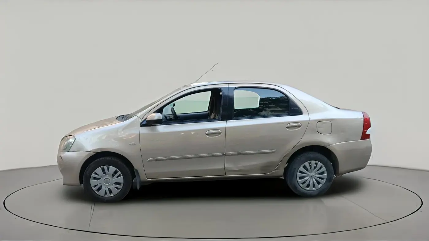 2011 Toyota Etios G, Petrol, Manual, 1,37,725 km, exterior