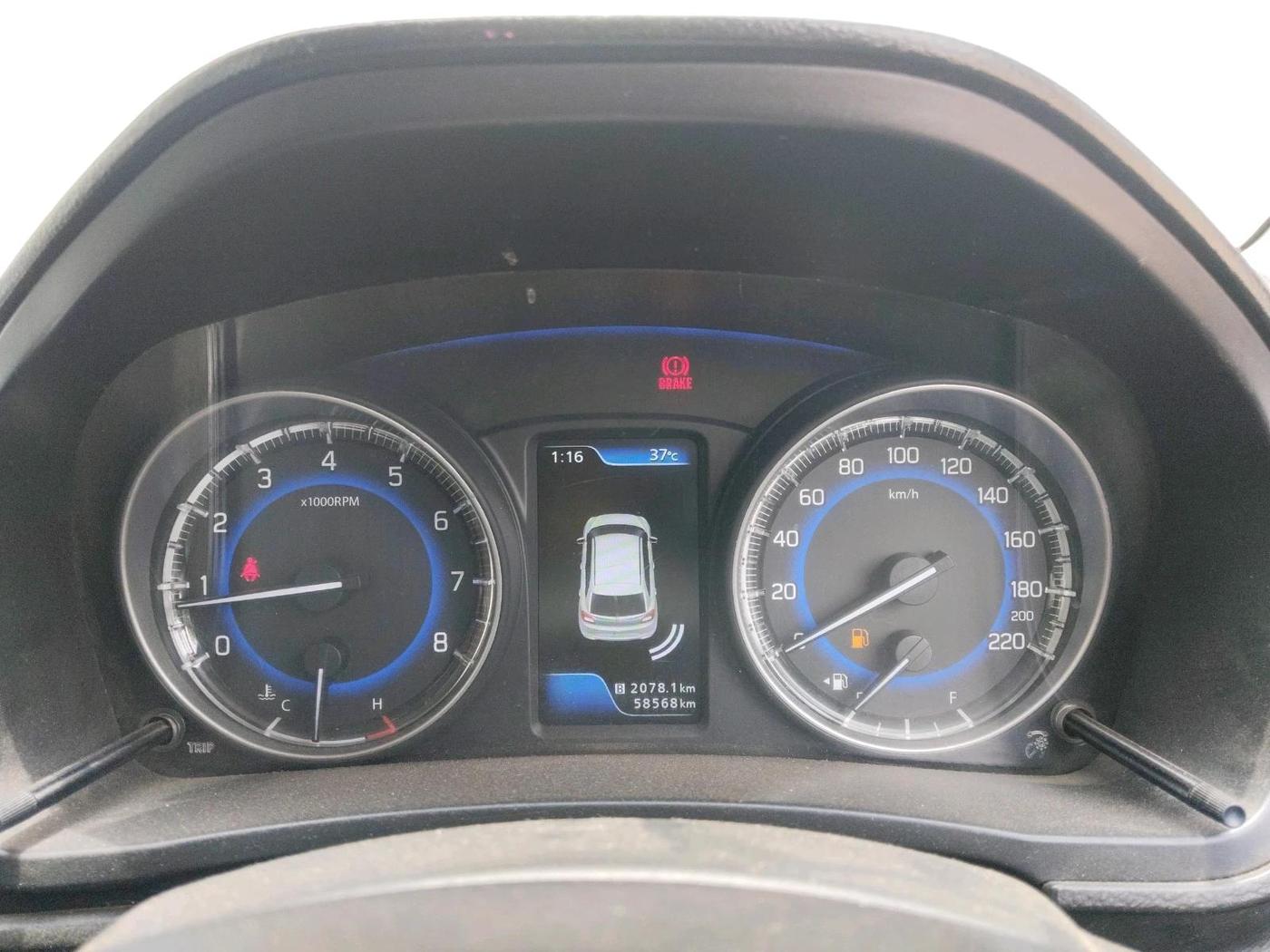 2017 Maruti Baleno ALPHA PETROL 1.2, Petrol, Manual, 58,568 km, interior