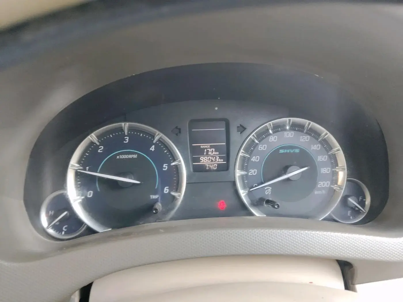 2016 Maruti Ertiga VDI SHVS, Diesel, Manual, 98,043 km, interior