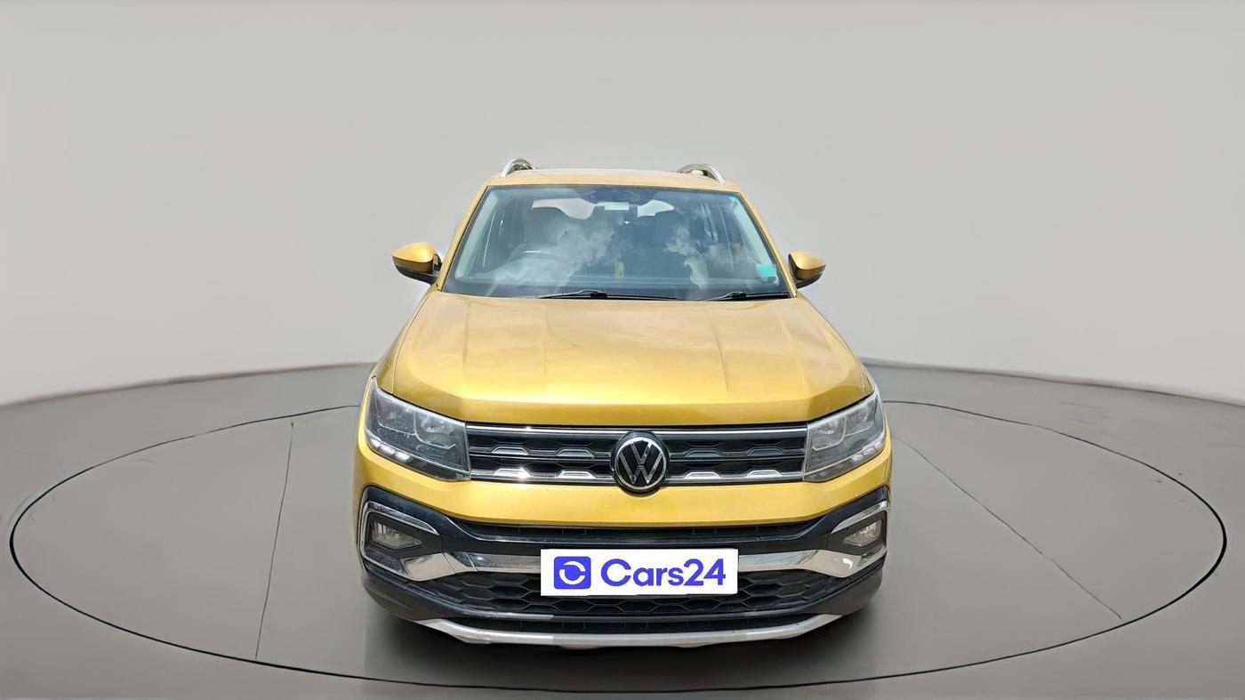 2021 Volkswagen TAIGUN HIGHLINE 1.0 TSI AT, Petrol, Automatic, 1,01,795 km, exterior