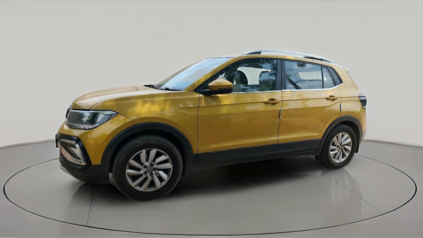 2021 Volkswagen TAIGUN HIGHLINE 1.0 TSI AT, Petrol, Automatic, 1,01,795 km, exterior