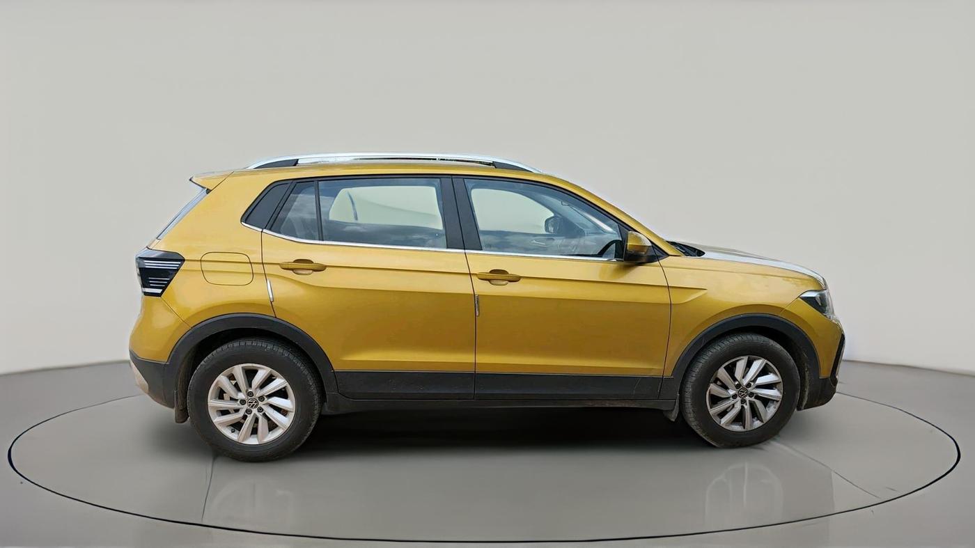 2021 Volkswagen TAIGUN HIGHLINE 1.0 TSI AT, Petrol, Automatic, 1,01,795 km, exterior