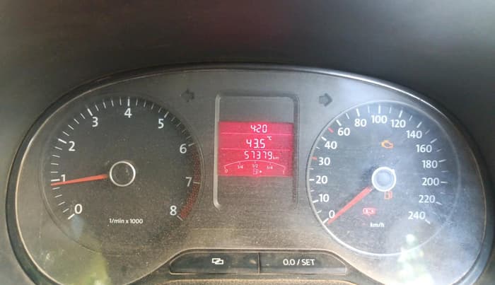 2011 Volkswagen Polo COMFORTLINE 1.2L PETROL, CNG, Manual, 57,379 km, interior