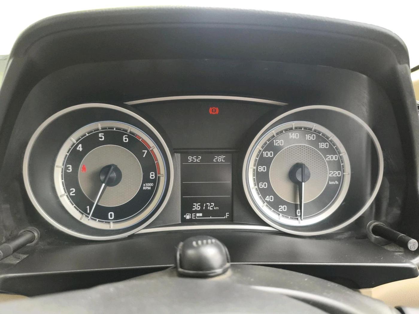 2019 Maruti Dzire ZXI, Petrol, Manual, 36,172 km, interior