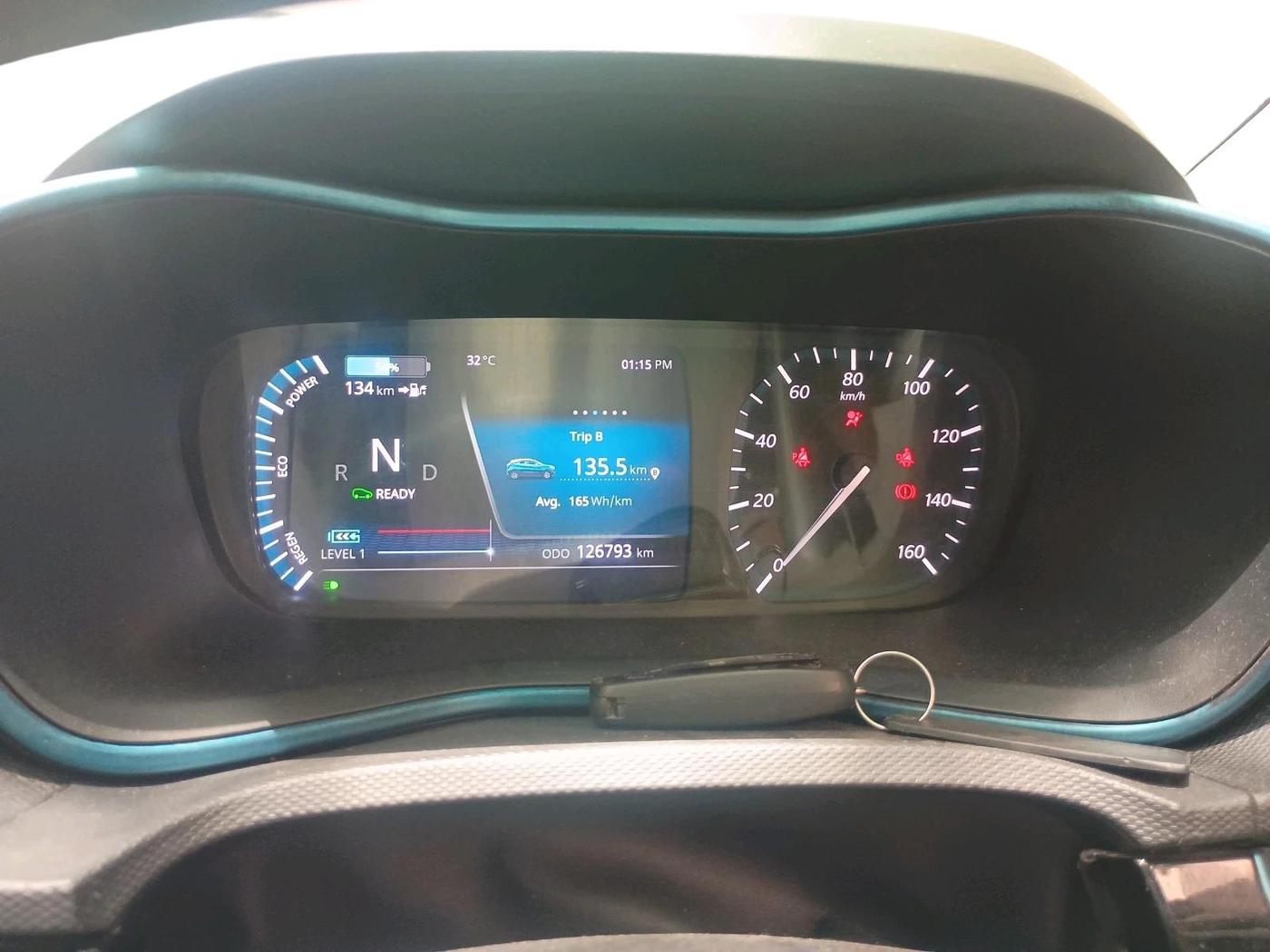 2022 Tata NEXON EV XZ PLUS, Electric, Automatic, 1,26,793 km, interior
