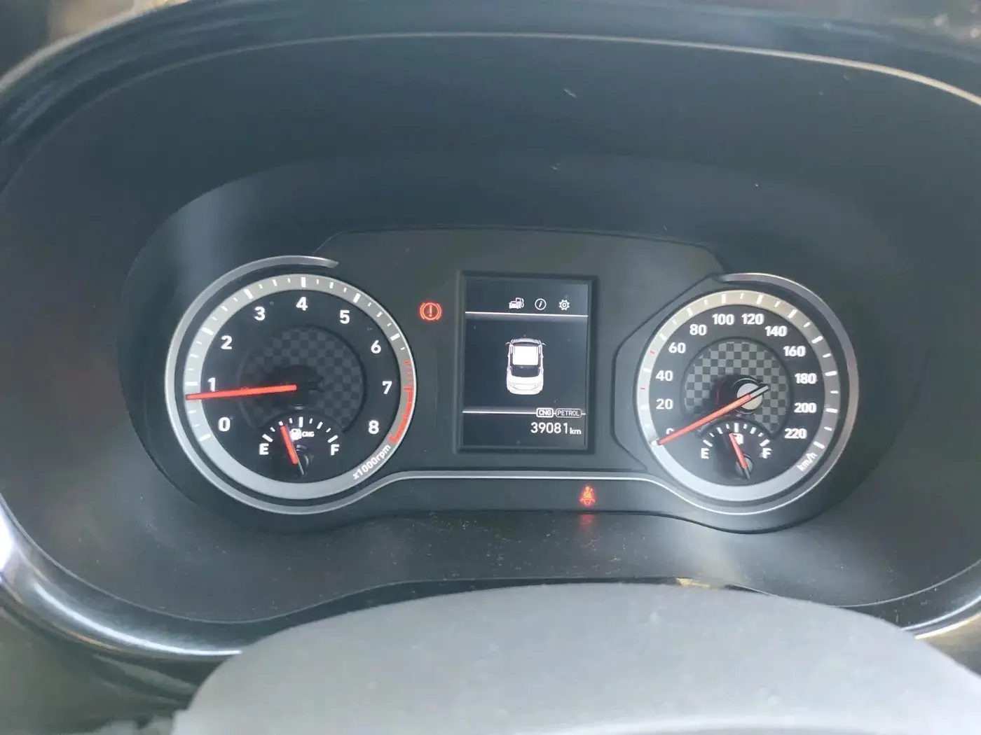 2023 Hyundai AURA SX 1.2 CNG, CNG, Manual, 39,081 km, interior