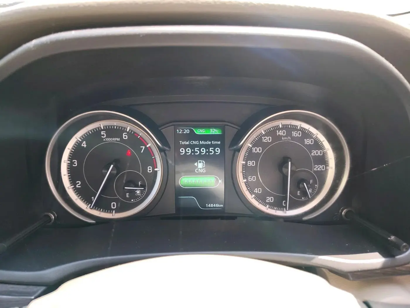 2023 Maruti Ertiga ZXI (O) CNG, CNG, Manual, 14,846 km, interior