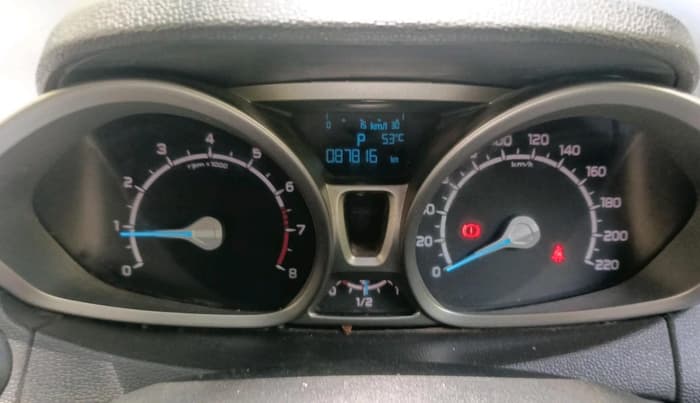 2015 Ford Ecosport TITANIUM 1.5L PETROL AT, Petrol, Automatic, 87,816 km, interior