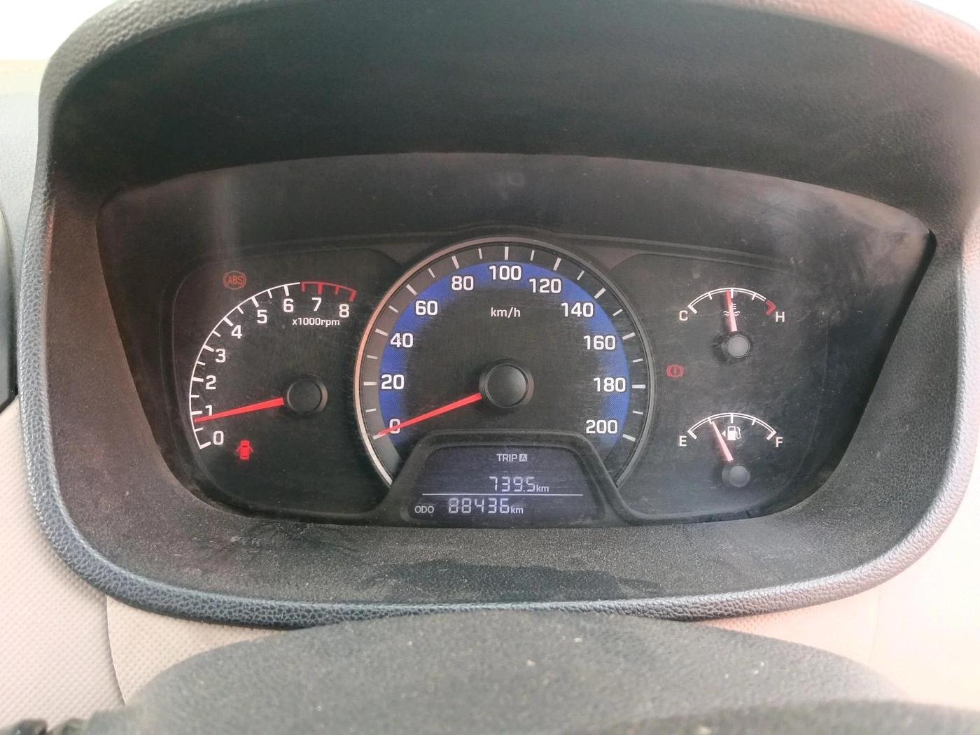 2022 Hyundai XCENT PRIME 	T+ CNG, CNG, Manual, 88,436 km, interior