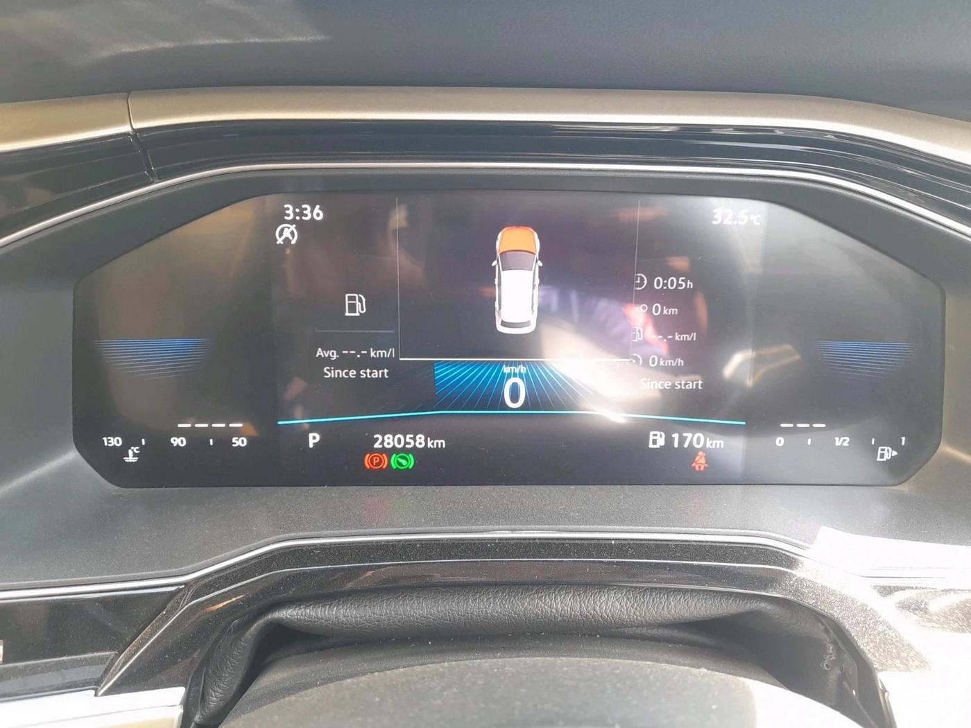 2024 Volkswagen VIRTUS TOPLINE TSI 1.0 AT, Petrol, Automatic, 28,058 km, interior
