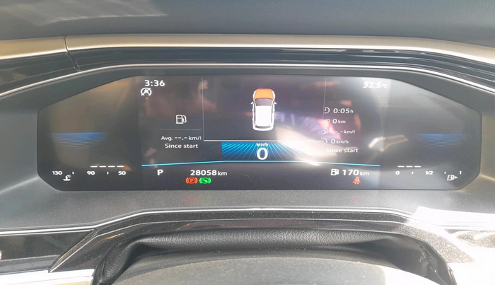 2024 Volkswagen VIRTUS TOPLINE TSI 1.0 AT, Petrol, Automatic, 28,058 km, interior