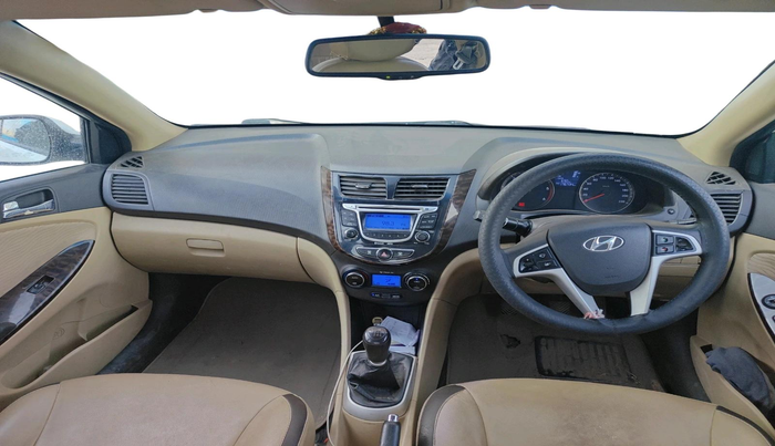 2012 Hyundai Verna FLUIDIC 1.6 CRDI EX, Diesel, Manual, 1,76,734 km, interior