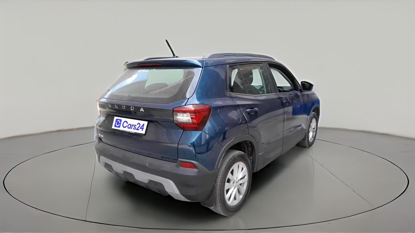 2025 Skoda Kylaq Signature AT, Petrol, Automatic, 4,338 km, exterior