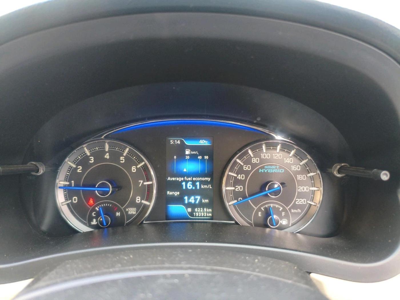 2022 Maruti Ciaz ZETA 1.5 SHVS MT PETROL, Petrol, Manual, 19,393 km, interior