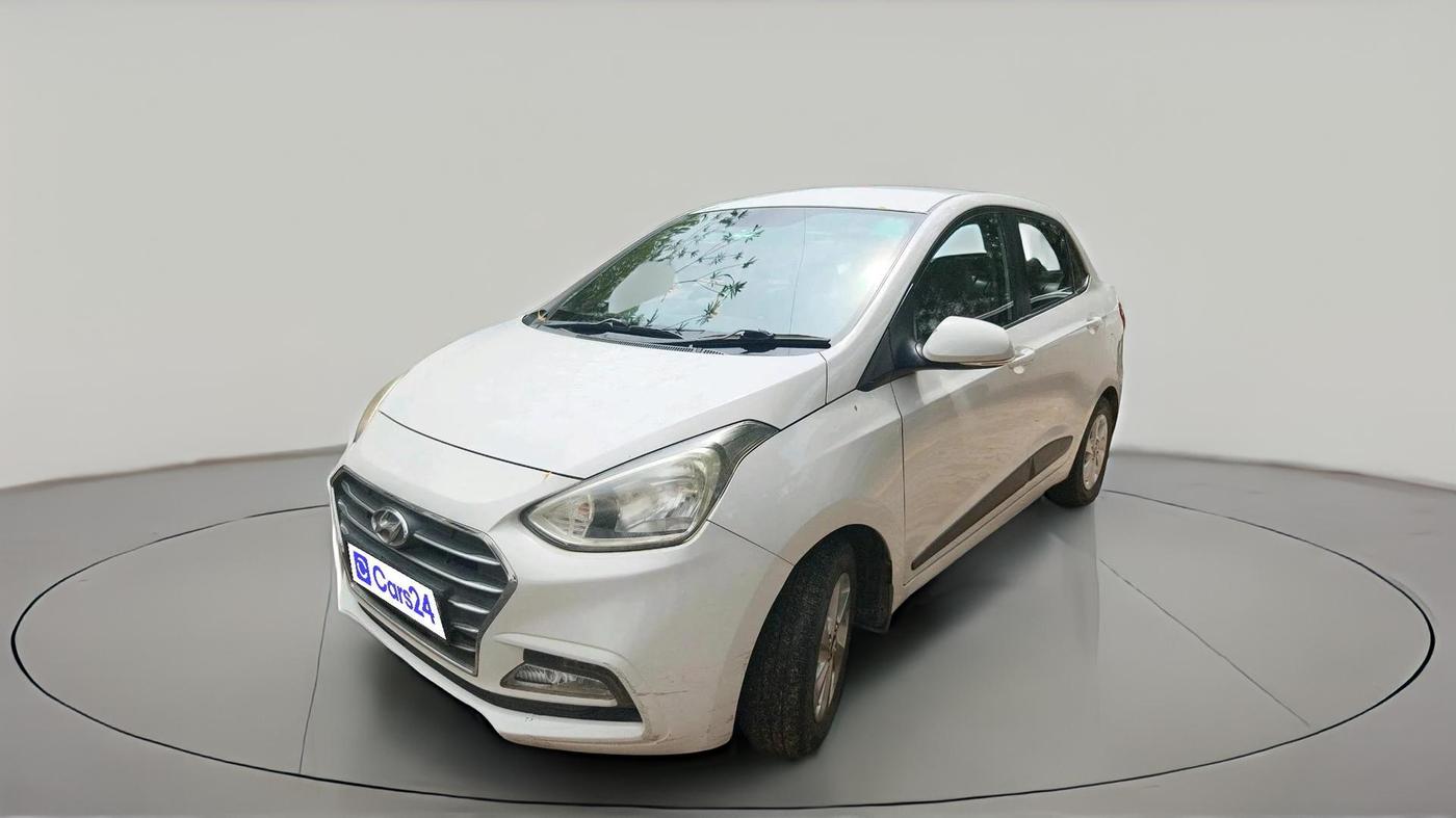 2017 Hyundai Xcent SX 1.2, CNG, Manual, 1,16,213 km, exterior