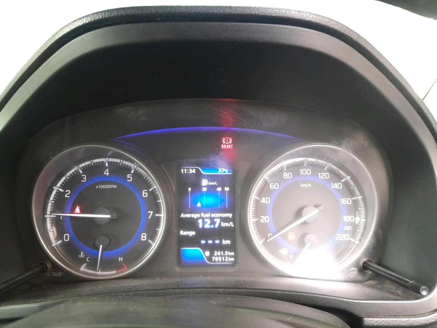 2017 Maruti Baleno ZETA PETROL 1.2, Petrol, Manual, 70,512 km, interior