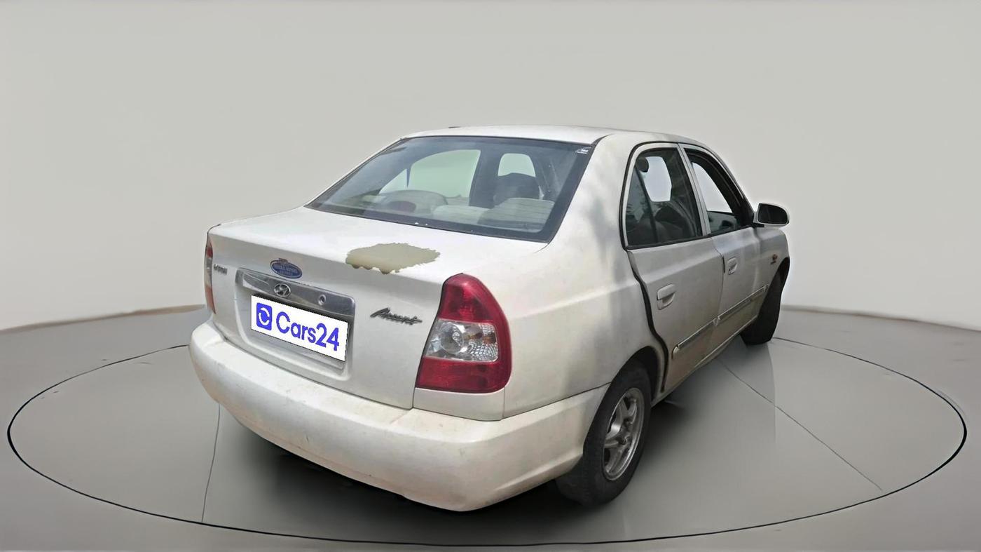 2011 Hyundai Accent GLE, Petrol, Manual, 1,00,319 km, exterior
