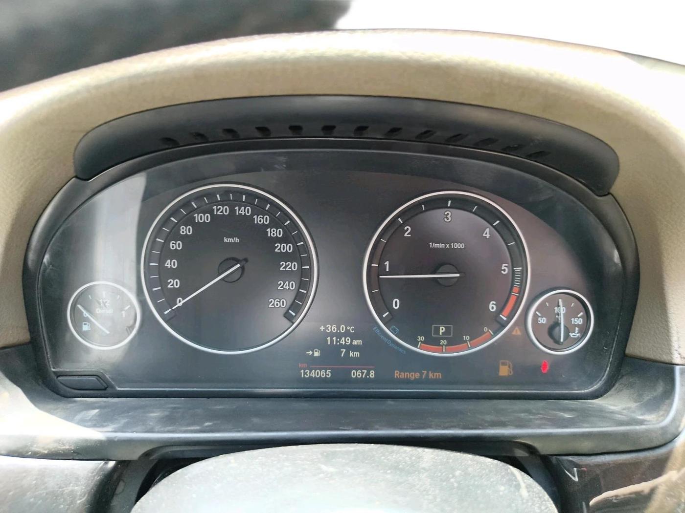 2013 BMW 5 Series 520D 2.0, Diesel, Automatic, 1,34,065 km, interior
