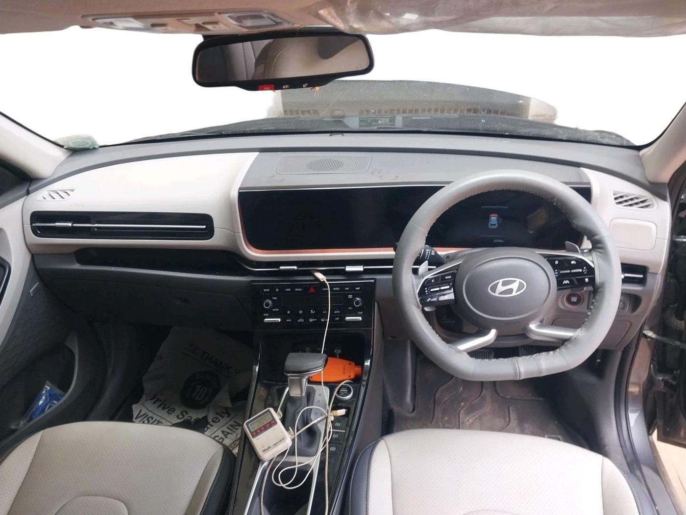 2025 Hyundai Creta SX TECH 1.5 PETROL iVT, Petrol, Automatic, 33,704 km, interior