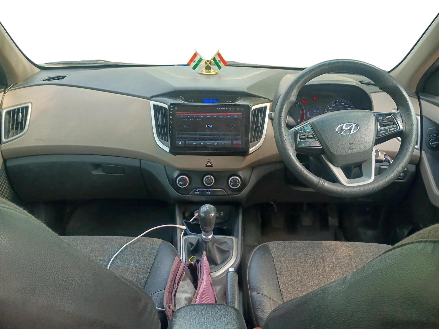 2017 Hyundai Creta E PLUS 1.4 DIESEL, Diesel, Manual, 1,33,669 km, interior