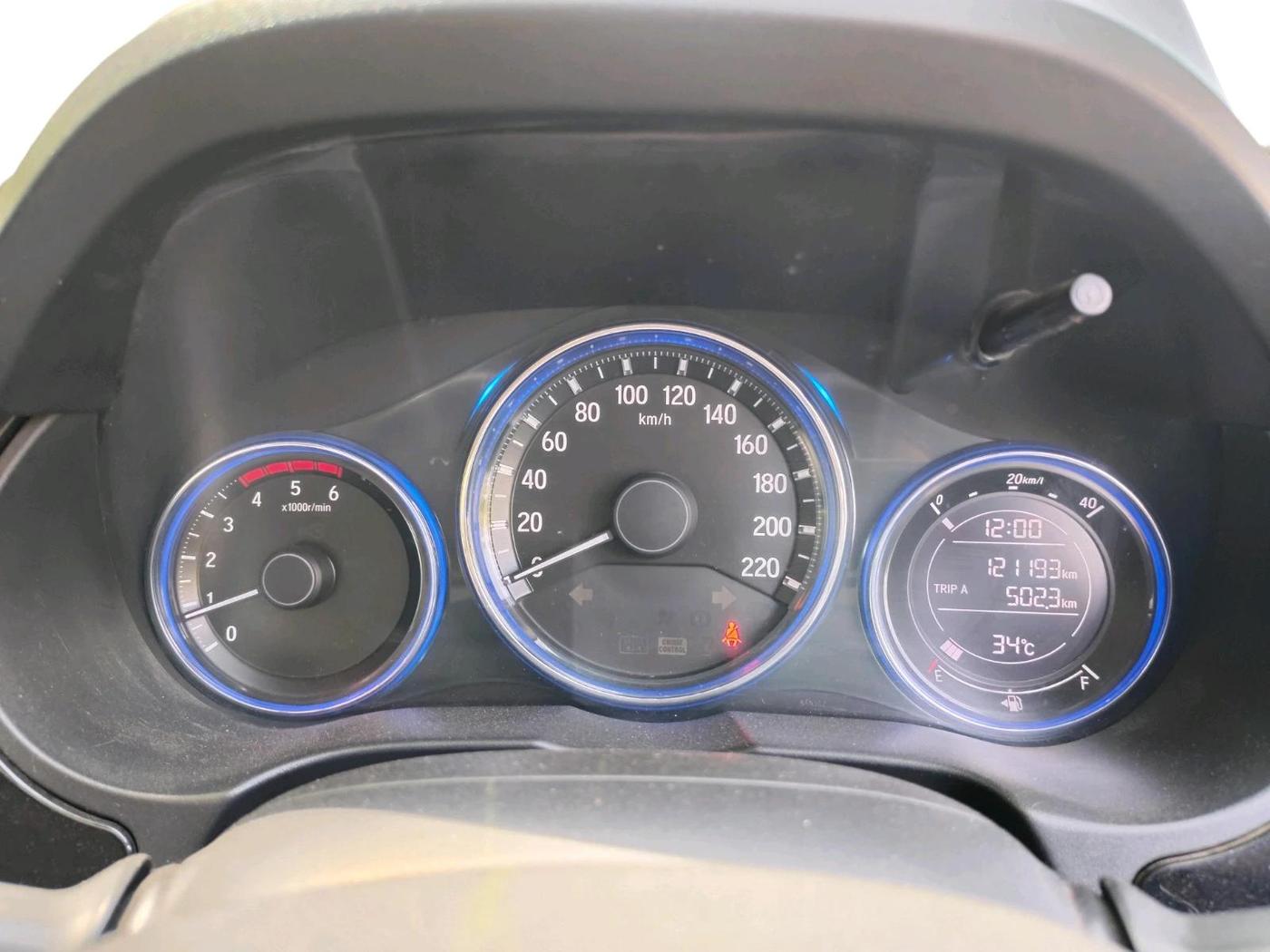 2016 Honda City 1.5L I-DTEC SV, Diesel, Manual, 1,21,193 km, interior