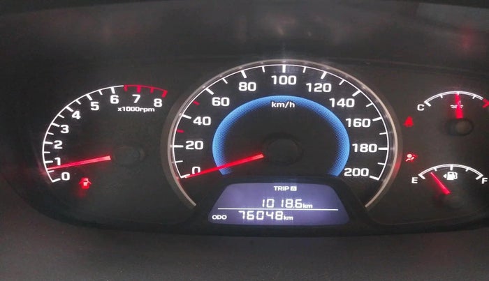 2016 Hyundai Grand i10 MAGNA 1.2 KAPPA VTVT, Petrol, Manual, 76,048 km, interior