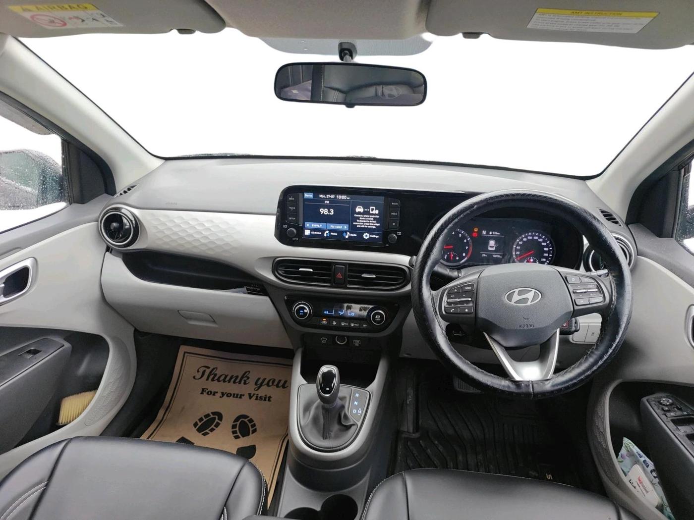 2025 Hyundai GRAND I10 NIOS SPORTZ AMT 1.2 KAPPA VTVT, Petrol, Automatic, 16,018 km, interior