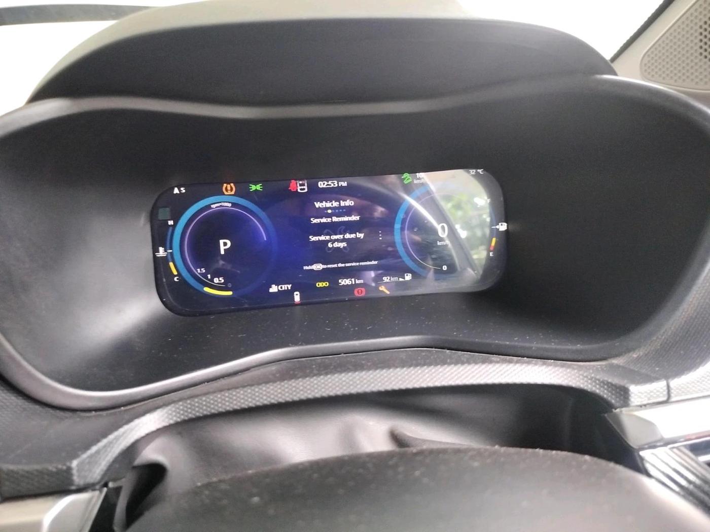 2025 Tata Curvv Creative Plus S 1.2 Petrol 7DCA, Petrol, Automatic, 5,061 km, interior