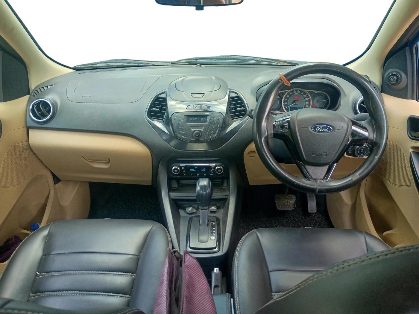 2015 Ford Figo Aspire TITANIUM 1.5 PETROL AT, CNG, Automatic, 73,257 km, interior