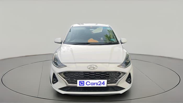 2022 Hyundai AURA SX PLUS 1.2 AMT, CNG, Automatic, 82,101 km, exterior