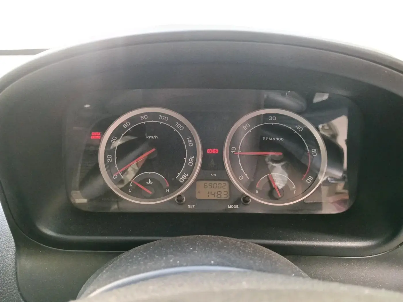 2016 Tata Indigo ECS LX CR4, Diesel, Manual, 69,002 km, interior
