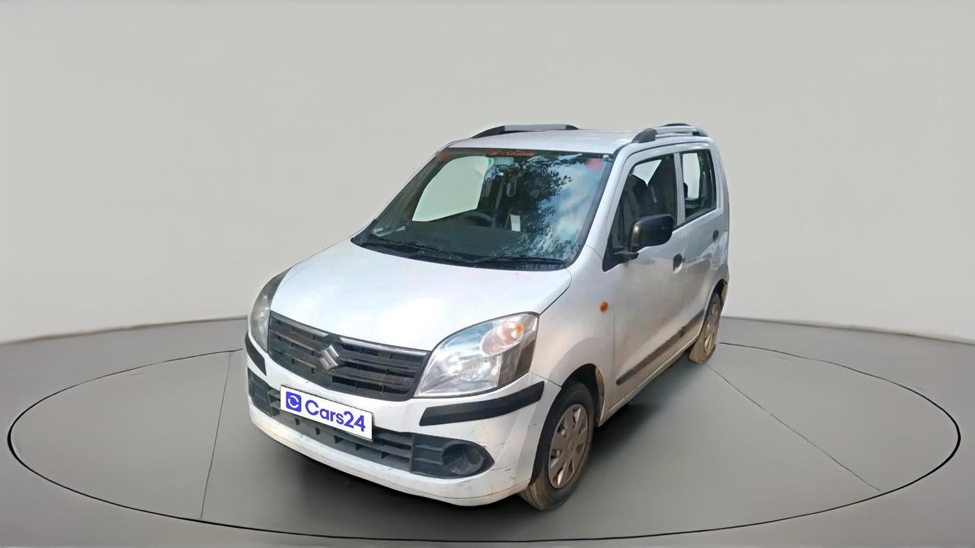 2012 Maruti Wagon R 1.0 LXI, Petrol, Manual, 60,395 km, exterior