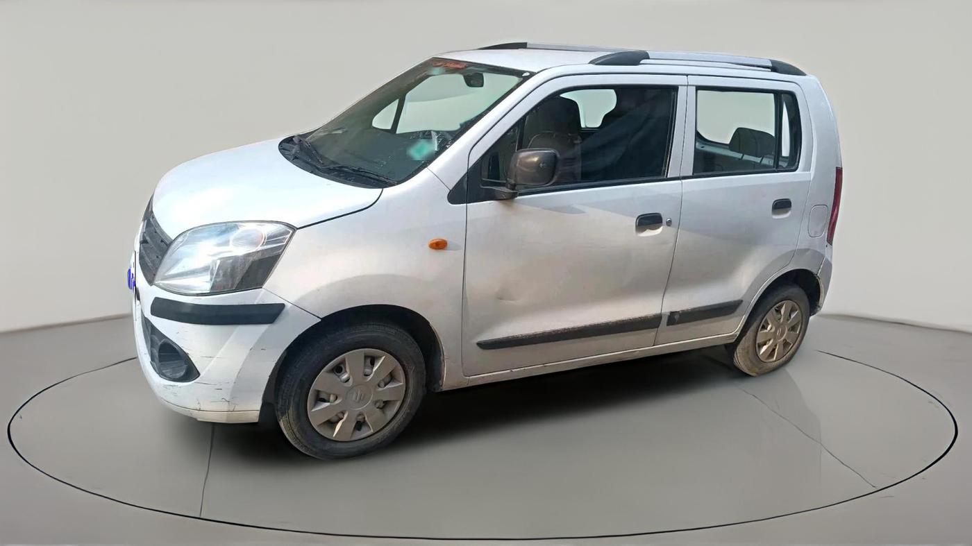 2012 Maruti Wagon R 1.0 LXI, Petrol, Manual, 60,395 km, exterior