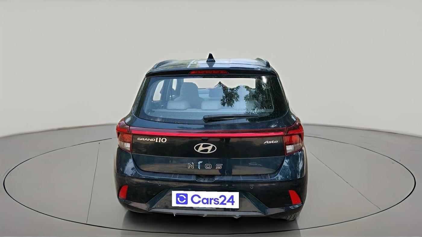 2023 Hyundai GRAND I10 NIOS ASTA AMT 1.2 KAPPA VTVT, Petrol, Automatic, 23,743 km, exterior