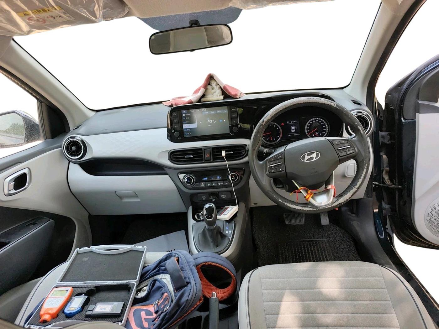 2023 Hyundai GRAND I10 NIOS ASTA AMT 1.2 KAPPA VTVT, Petrol, Automatic, 23,743 km, interior