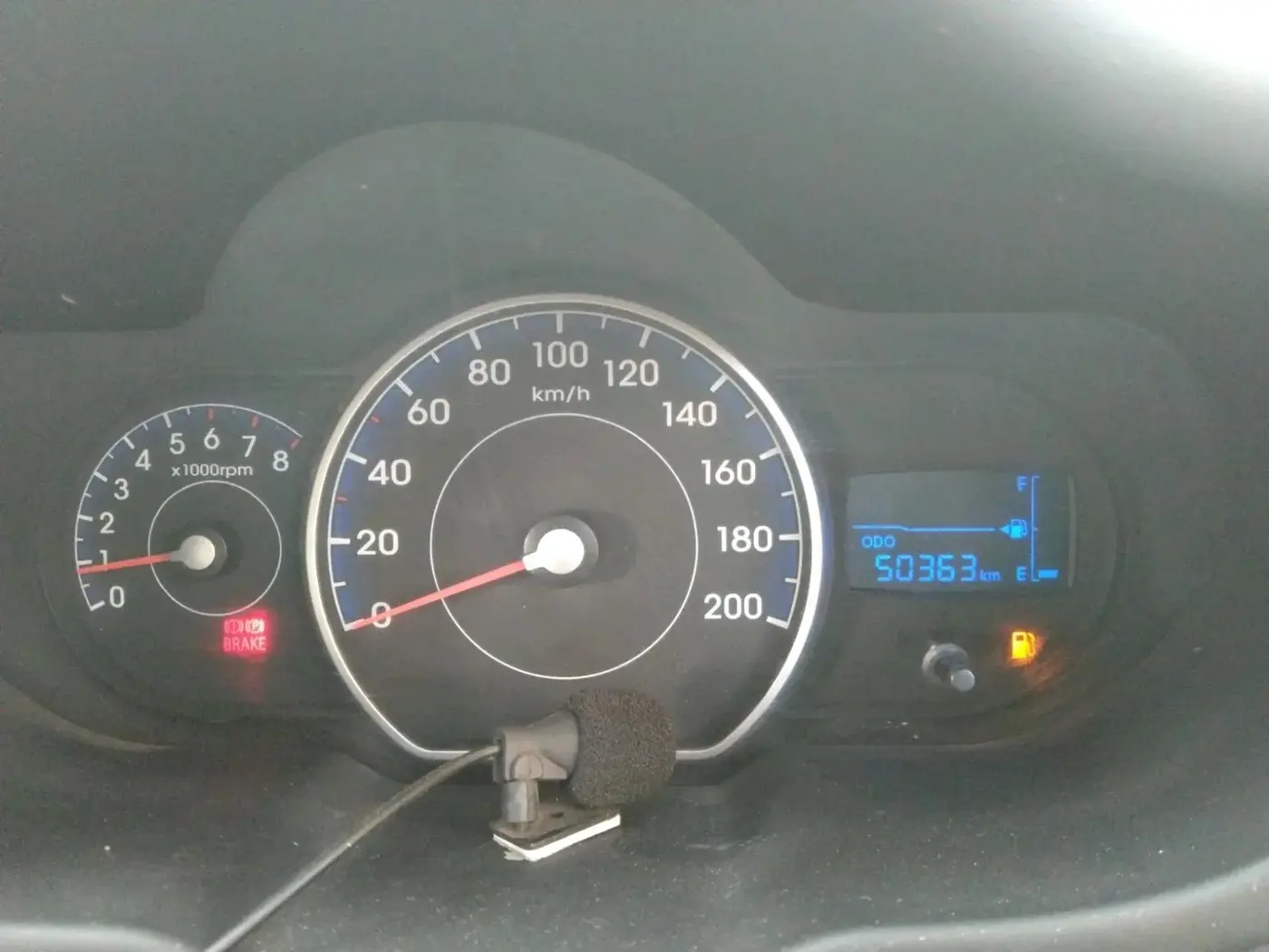 2012 Hyundai i10 MAGNA 1.1, Petrol, Manual, 50,363 km, interior