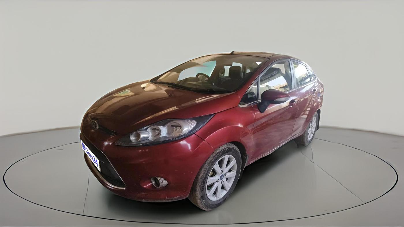 2012 Ford Fiesta TITANIUM+ PETROL AT, CNG, Automatic, 1,16,742 km, exterior