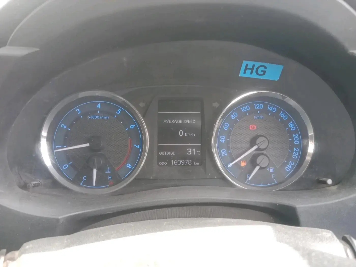 2014 Toyota Corolla Altis G PETROL, CNG, Manual, 1,60,978 km, interior