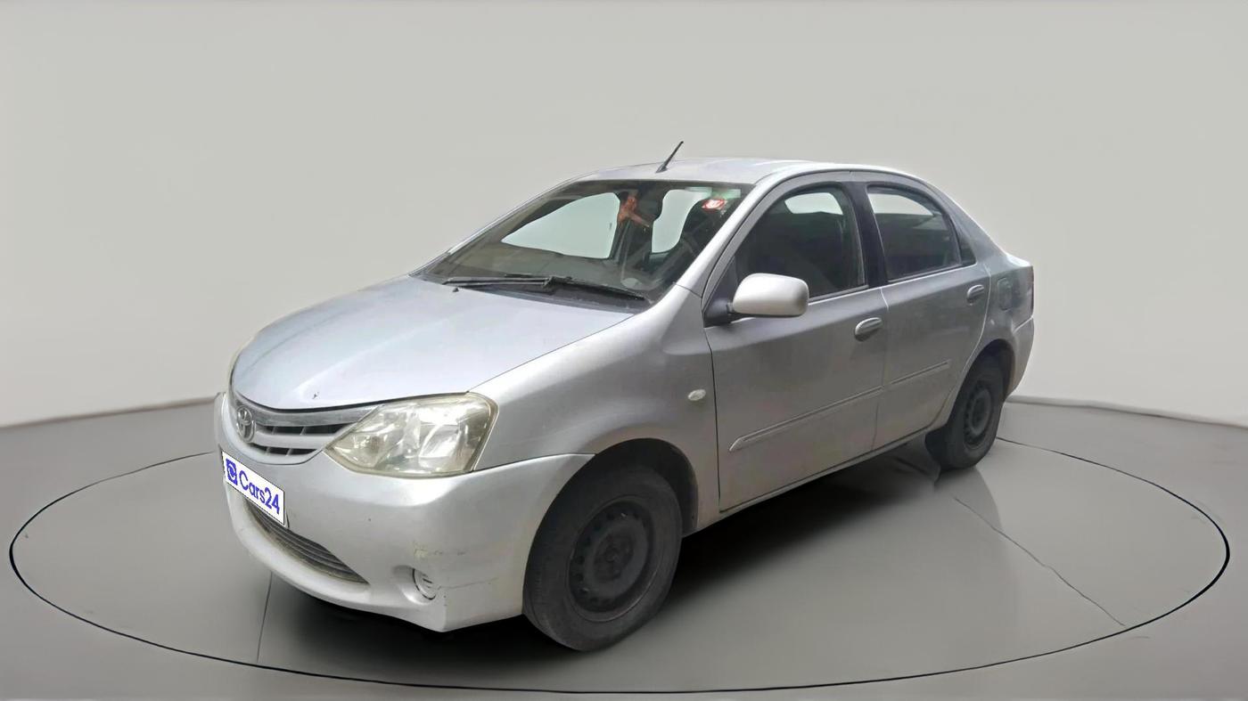 2011 Toyota Etios G, Petrol, Manual, 91,593 km, exterior