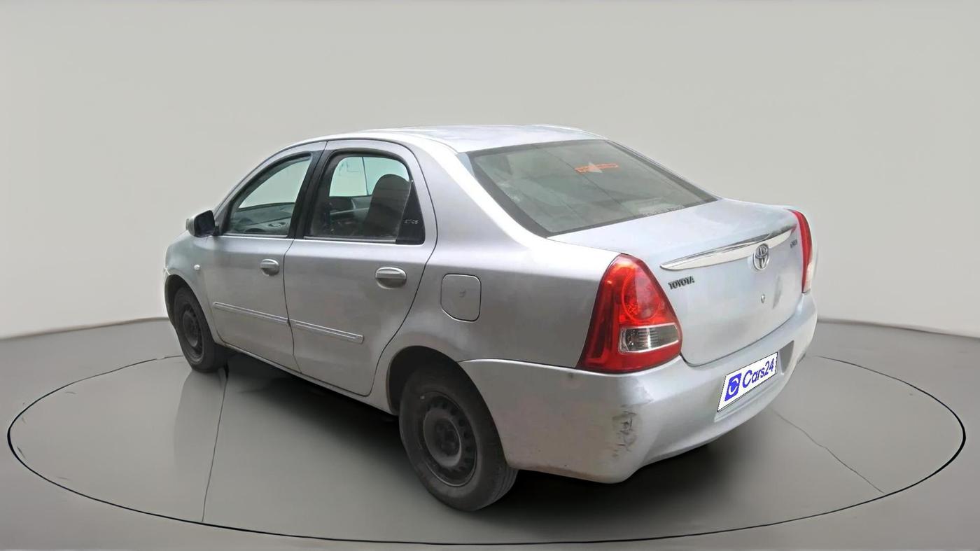 2011 Toyota Etios G, Petrol, Manual, 91,593 km, exterior