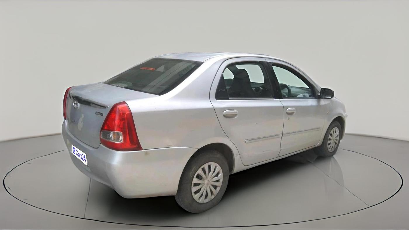 2011 Toyota Etios G, Petrol, Manual, 91,593 km, exterior