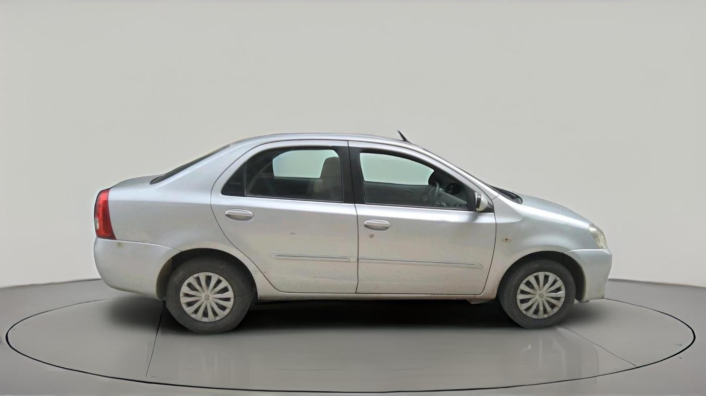 2011 Toyota Etios G, Petrol, Manual, 91,593 km, exterior